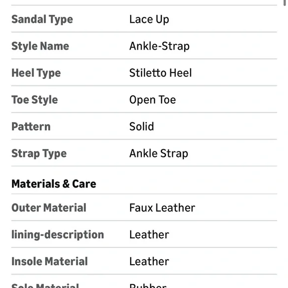 Chic Black Strappy Heels - Picture 5 of 5